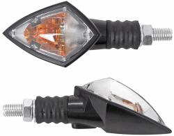 REPLAY MINI "DIAMOND" univerzális irányjelző pár, narancs izzóval, átlátszó-fekete (CEE engedélyezett, 78 mm hosszú, 37 mm magas, 32 mm széles) REPLAY Elektromos alkatrészek Világítás és fényjelzés Izzók Egyéb foglalatú járműizzók
