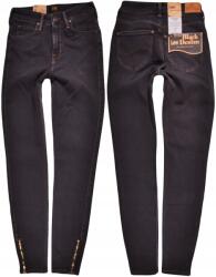 Lee nadrág Regular skinny Black jeans Svarlett High W25 L33