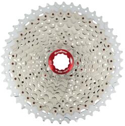 SUNRACE MX8 11 sebességes MTB kazetta 11-46 fog, Shimano kompatibilis, ezüst (dobozos) SUNRACE Egyéb járművek Kerékpározás Kerékpár-alkatrészek Kazetták, szabadonfutók és fogaskerekek Kerékpár-kazetták