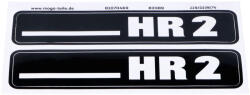 MOGA Matrica készlet MOGA 2 darab 105mm x 21mm magasságú Hercules Hobby Rider HR-hez MOGA Váz, idomok és járműkiegészítők Matricák és járműdekoráció Egyéb matricák és dekorációs elemek