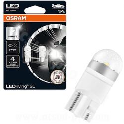 OSRAM LEDriving W5W fehér izzó (2 db-os bliszter) / T10 OSRAM Elektromos alkatrészek Világítás és fényjelzés Izzók Jelző- és műszerizzók W2.1x9.5d/T10 üvegtalpas izzók