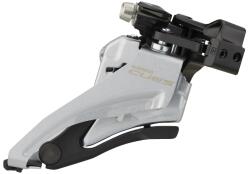 SHIMANO CUES U4000 9-10V Első váltó MTB-hez, Side Swing, Dupla lánctányérhoz, felső bilincses rögzítés SHIMANO Egyéb járművek Kerékpározás Kerékpár-alkatrészek Kerékpárfékek és váltórendszerek Kerékpár-elsővá