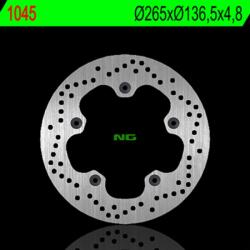NG Brake Disc NG FÉKEK Fix Fék Tárcsa - 1045 NG Brake Disc Fékrendszer és alkatrészei Fékbetétek, fékpofák és féktárcsák Féktárcsák
