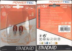 m-tech POWERTEC M-TECH 12V 5W WY5W AMBER STANDARD (2 db) izzó M-Tech Elektromos alkatrészek Világítás és fényjelzés Izzók Jelző- és műszerizzók W2.1x9.5d/T10 üvegtalpas izzók