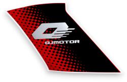 QJ-MOTOR SRK125R bal oldali nagy felső burkolat matrica QJ-MOTOR Váz, idomok és járműkiegészítők Matricák és járműdekoráció Egyéb matricák és dekorációs elemek