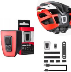 ROXAR TECH ROXAR RX LIGHT hátsó kerékpárlámpa sisakra, USB, IPX5, 20LM ROXAR TECH Egyéb járművek Kerékpározás Kerékpáros kiegészítők Kerékpár-világítás és láthatóság
