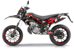 Stage6 Grafikai készlet Derbi Xtreme 2011 - 2017 Stage6 piros / fekete Stage6 Váz, idomok és járműkiegészítők Matricák és járműdekoráció Egyéb matricák és dekorációs elemek