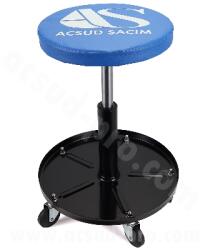 ACSIN műhely szék, állítható magasság 38-50 cm ACSIN Szerszámok és műhelyfelszerelés Műhelyberendezések és tárolás Műhelybútorok és szerszámtárolók