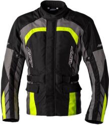 RST Alpha 5 CE Textil Dzseki - Fekete/Neonsárga Méret 5XL RST Ruházat és védőfelszerelés Kabátok Motoros textil-, hálós és vízálló kabátok