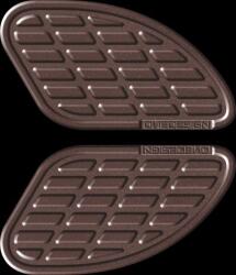 ONEDESIGN barna bőrhatású stompgrip pár, soft touch ONEDESIGN Váz, idomok és járműkiegészítők Üzemanyagtartályok és tartozékaik Tankpadok és védőfóliák