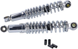 Motomotors Hátsó lengéscsillapító szett univerzális króm 280mm Motomotors Futómű és rugózás Hátsó rugózás Lengéscsillapítók