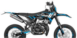 Stage6 Grafikai készlet Sherco SM-R 50 2018 utáni kék Stage6 Váz, idomok és járműkiegészítők Matricák és járműdekoráció Egyéb matricák és dekorációs elemek