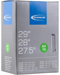 SCHWALBE (Vélo) SCHWALBE 29 x 1.75-2.40 belső gumi, autószelep (AV19), teljesen alumínium szelepházzal kerékpárhoz SCHWALBE (Vélo) Egyéb járművek Kerékpározás Kerékpár-alkatrészek Kerékpárkerekek és kerékalkatrészek 