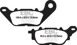 EBC Brakes EBC FA662V V-PAD fékbetét (garnitúra 1 tárcsához) EBC Brakes Fékrendszer és alkatrészei Fékbetétek, fékpofák és féktárcsák Tárcsafékbetétek