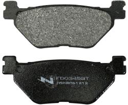 NEWFREN fékbetét Yamaha 900 TDM 2002-2014 hátsó, 1300 FJR 2003-tól hátsó, 950 XV BOLT 2014-2018 hátsó, 1700 XV WARRIOR 2003-2004 hátsó (L 100mm - H 39mm - vastagság 9, 5mm) (FD0345BT) (Touring organikus) NEWF