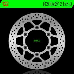 NG Brake Disc NG BRAKES Fix Féknyereg - 122 NG Brake Disc Fékrendszer és alkatrészei Fékbetétek, fékpofák és féktárcsák Féktárcsák