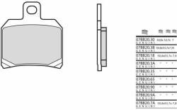 BREMBO Valódi Szinterelt Fémbetétes Fékbetétek - 07BB2065 BREMBO Fékrendszer és alkatrészei Fékbetétek, fékpofák és féktárcsák Tárcsafékbetétek