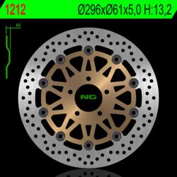 NG Brake Disc NG BRAKES Úszó - 1212 NG Brake Disc Fékrendszer és alkatrészei Fékbetétek, fékpofák és féktárcsák Féktárcsák