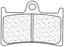 CL BRAKES CL FÉKEK Utcai Szinterelt Fékbetétek - 2361XBK5 CL BRAKES Fékrendszer és alkatrészei Fékbetétek, fékpofák és féktárcsák Tárcsafékbetétek