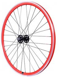 SELECTION P2R (Vélo) P2R 30 mm-es első kerék országúti/fixie/pálya kerékpárhoz, piros SELECTION P2R (Vélo) Egyéb járművek Kerékpározás Kerékpár-alkatrészek Kerékpárkerekek és kerékalkatrészek Komplett kerékpárkerekek és k