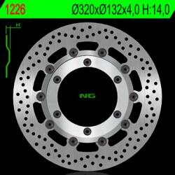 NG Brake Disc NG BRAKES Úszó - 1226 NG Brake Disc Fékrendszer és alkatrészei Fékbetétek, fékpofák és féktárcsák Féktárcsák