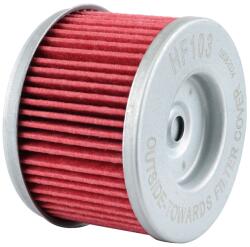Hiflofiltro HF103 olajszűrő Honda motorkerékpárhoz (50x38 mm) Hiflofiltro Motoralkatrészek Motorolajozási rendszer Olajszűrők és olajpumpák Motorolajszűrők és szűrőbetétek