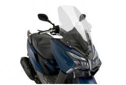 Puig V-Tech Kymco X-Town 125/300 2021-2023 (Touring) átlátszó plexi Puig Váz, idomok és járműkiegészítők Szélvédők és tartozékaik Szélvédők Motorkerékpár- és robogószélvédők