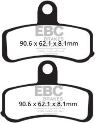 EBC Brakes EBC FA457HH erősített fékbetét (1 tárcsához) EBC Brakes Fékrendszer és alkatrészei Fékbetétek, fékpofák és féktárcsák Tárcsafékbetétek