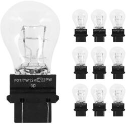 Flösser 12V 7W izzó, P27-7W, W2, x16Q lábbal, standard (irányjelzőhöz), 10 db/csomag FLOSSER Elektromos alkatrészek Világítás és fényjelzés Izzók Egyéb foglalatú járműizzók