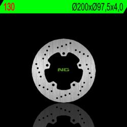 NG Brake Disc NG FÉKEK Fix FékTárcsa - 130 NG Brake Disc Fékrendszer és alkatrészei Fékbetétek, fékpofák és féktárcsák Féktárcsák