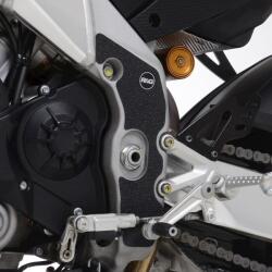 R&G RACING csizma védő szett - váz fekete (2 darabos) Aprilia Tuono V4 1100 R&G RACING Váz, idomok és járműkiegészítők Üzemanyagtartályok és tartozékaik Tankpadok és védőfóliák