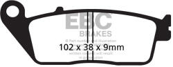 EBC Brakes EBC FA142HH erősített fékbetét (1 tárcsához) EBC Brakes Fékrendszer és alkatrészei Fékbetétek, fékpofák és féktárcsák Tárcsafékbetétek
