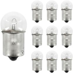 P2R P2R standard izzó 12V 10W BAU15s foglalat RY10W szabvány, fehér (irányjelző), eltolható zsírozott bütykökkel (10 db/doboz) P2R (Motorisé) Elektromos alkatrészek Világítás és fényjelzés Izzók Jelző- és