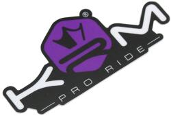 Krm Pro Ride matrica 80x40 mm, lila (egy darab) KRM PRO RIDE Váz, idomok és járműkiegészítők Matricák és járműdekoráció Egyéb matricák és dekorációs elemek