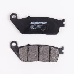 Braking 984SM1 fékbetét félfém Braking Fékrendszer és alkatrészei Fékbetétek, fékpofák és féktárcsák Tárcsafékbetétek
