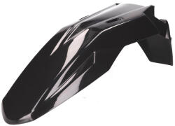 Piaggio OEM fekete első sárvédő - Aprilia RX, SX, Derbi Senda, Gilera RCR, SMT 50 Euro4 2018- Piaggio Váz, idomok és járműkiegészítők Motorkerékpár- és robogó-sárvédők Komplett motorkerékpár- és robogó-sárvéd