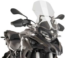 Puig Touring szélvédő Benelli TRK 502 2016-2018 átlátszó Puig Váz, idomok és járműkiegészítők Szélvédők és tartozékaik Szélvédők Motorkerékpár- és robogószélvédők