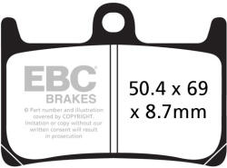 EBC Brakes EBC FA380HH fékbetét szinterezett (1 tárcsához, erősített kivitel) EBC Brakes Fékrendszer és alkatrészei Fékbetétek, fékpofák és féktárcsák Tárcsafékbetétek