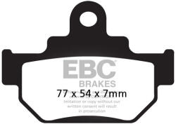 EBC Brakes EBC FA106V V-PAD fékbetét szett (1 tárcsához) EBC Brakes Fékrendszer és alkatrészei Fékbetétek, fékpofák és féktárcsák Tárcsafékbetétek