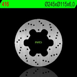 NG Brake Disc NG Fékek Kerek Fix Fék Tárcsa NG Brake Disc Fékrendszer és alkatrészei Fékbetétek, fékpofák és féktárcsák Féktárcsák - motomotors - 57 361 Ft