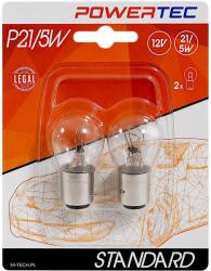 m-tech POWERTEC 12V 21/5W 1X5D STANDARD izzó (2 db) M-Tech Elektromos alkatrészek Világítás és fényjelzés Izzók Egyéb foglalatú járműizzók