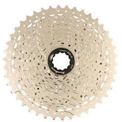 SUNRACE 10 sebességes kazetta 11-42 MS3 Shimano-hoz, metál ezüst (dobozos, 11-13-15-18-21-24-28-32-36-42) SUNRACE Egyéb járművek Kerékpározás Kerékpár-alkatrészek Kazetták, szabadonfutók és fogaskerekek Kerék