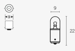 Vparts T85 izzók 6V 4W - 10 db V PARTS Elektromos alkatrészek Világítás és fényjelzés Izzók Egyéb foglalatú járműizzók
