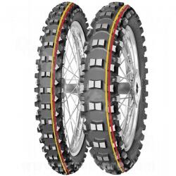 Mitas TERRA FORCE-MX SM SOFT MEDIUM 41J 10" motor gumi, 70/100-10, piros/sárga Mitas Kerekek és gumik Gumiabroncsok és tartozékaik Motocross gumiabroncsok