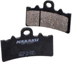 Naraku organikus fékbetétek, elöl, KTM Duke, RC 125, 200, 390, RC 125, 200, 390 Naraku Fékrendszer és alkatrészei Fékbetétek, fékpofák és féktárcsák Tárcsafékbetétek