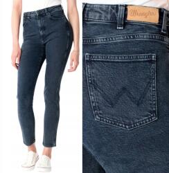 Wrangler nadrág High Waist navy jeans Retro Skinny W27 L32