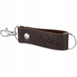 Beltimore Bőr kulcstartó karabinerrel Beltimore sötétbarna (P99darkbrown)
