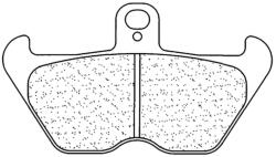CL BRAKES Utcai Szintermetál Fékbetétek - 2430A3+ CL BRAKES Fékrendszer és alkatrészei Fékbetétek, fékpofák és féktárcsák Tárcsafékbetétek