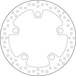 BREMBO Oro Fix Féknyereg - 68B407N0 BREMBO Fékrendszer és alkatrészei Fékbetétek, fékpofák és féktárcsák Féktárcsák