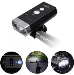 ROCKBROS BR2000 első kerékpárlámpa 2000LM USB IPX6 powerbank Rockbros Egyéb járművek Kerékpározás Kerékpáros kiegészítők Kerékpár-világítás és láthatóság
